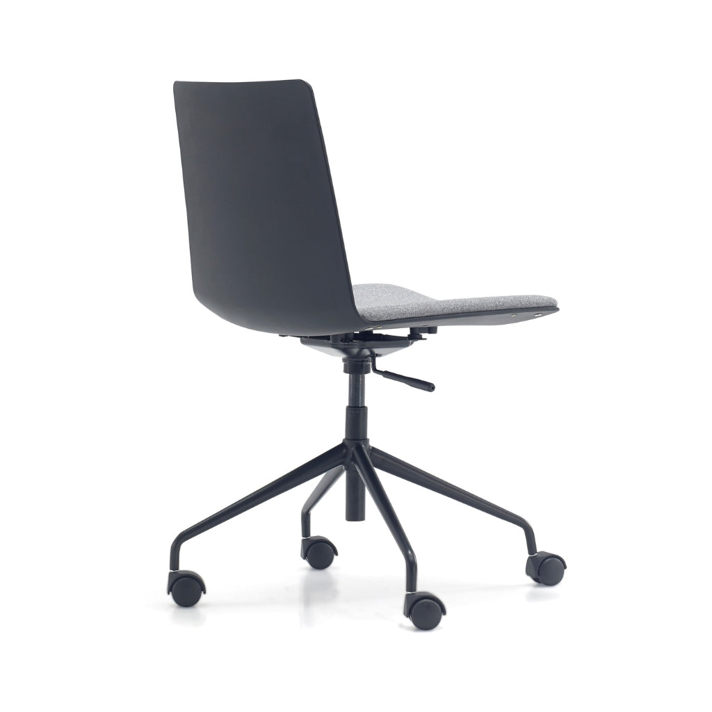 meeting chair with swivel castor base