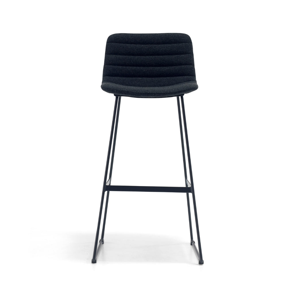 black bar stool