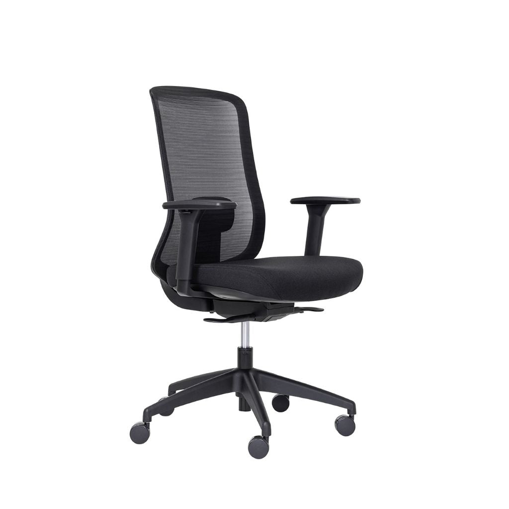 black task chair