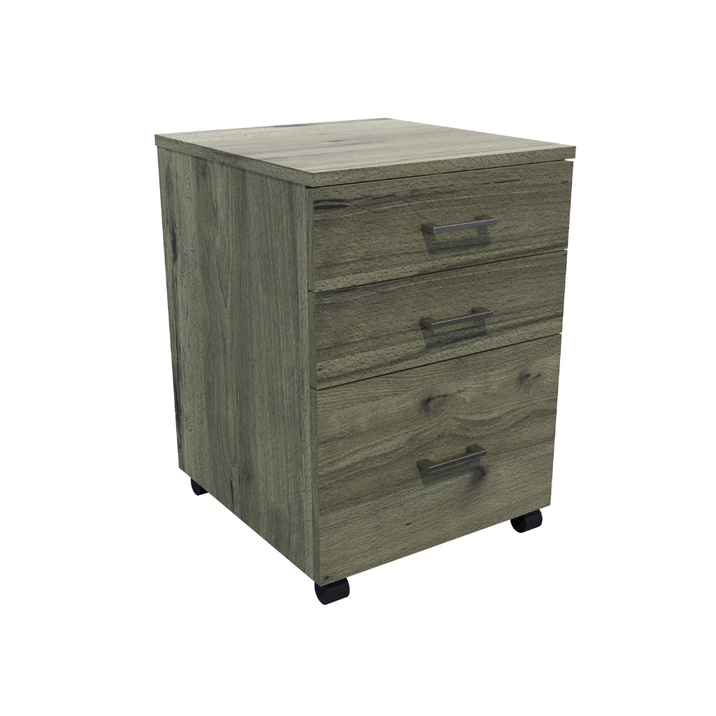 beech under desk storage