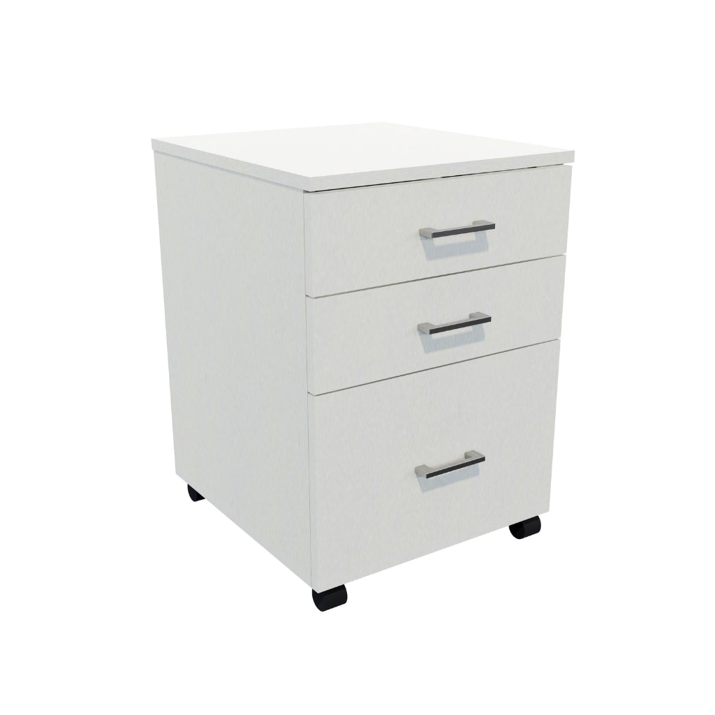 grey under desk mobile