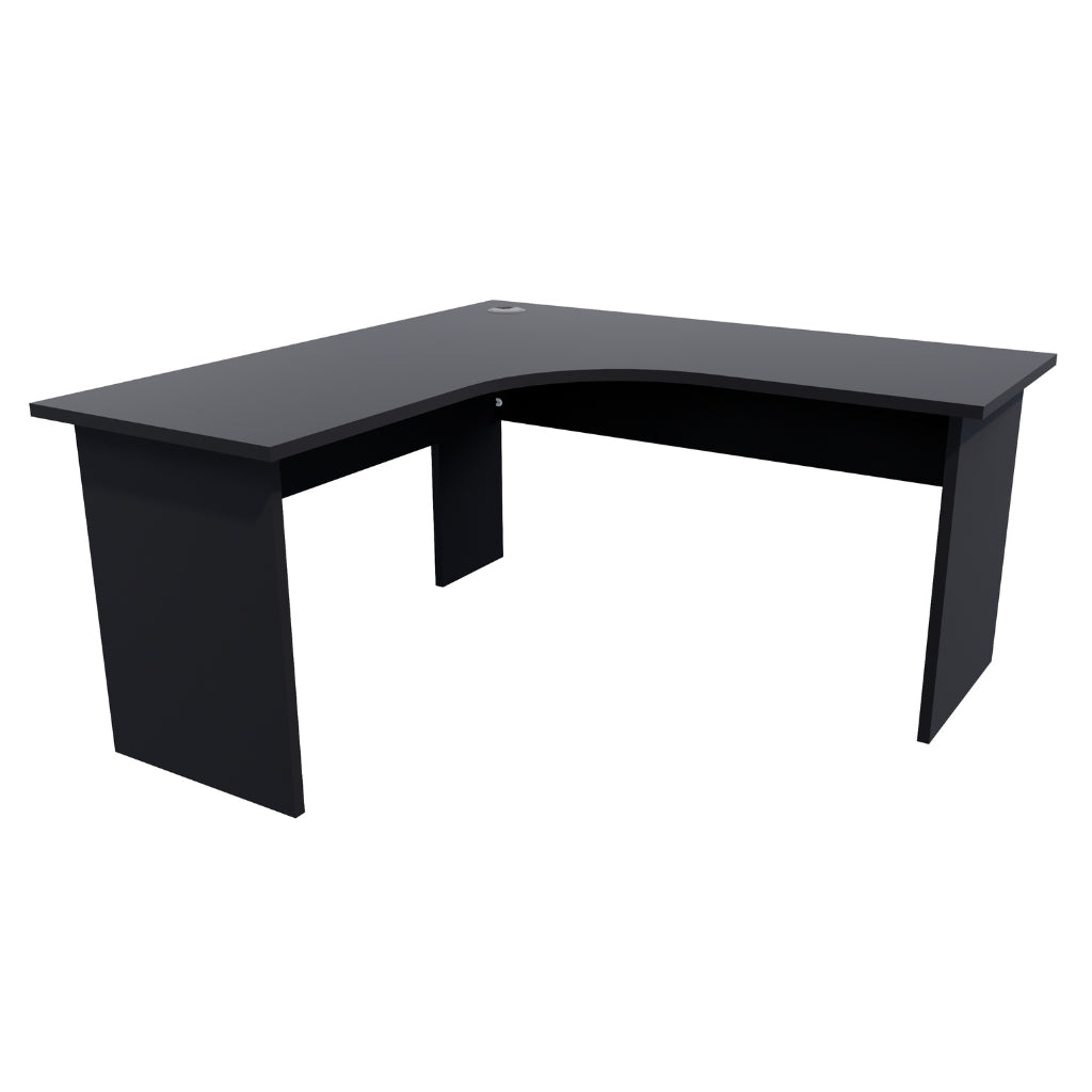 black corner desk