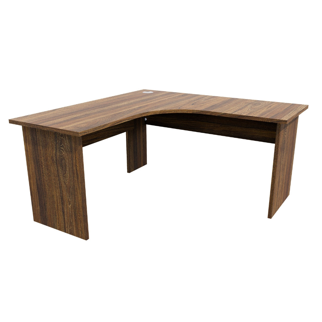 dark oak corner desk