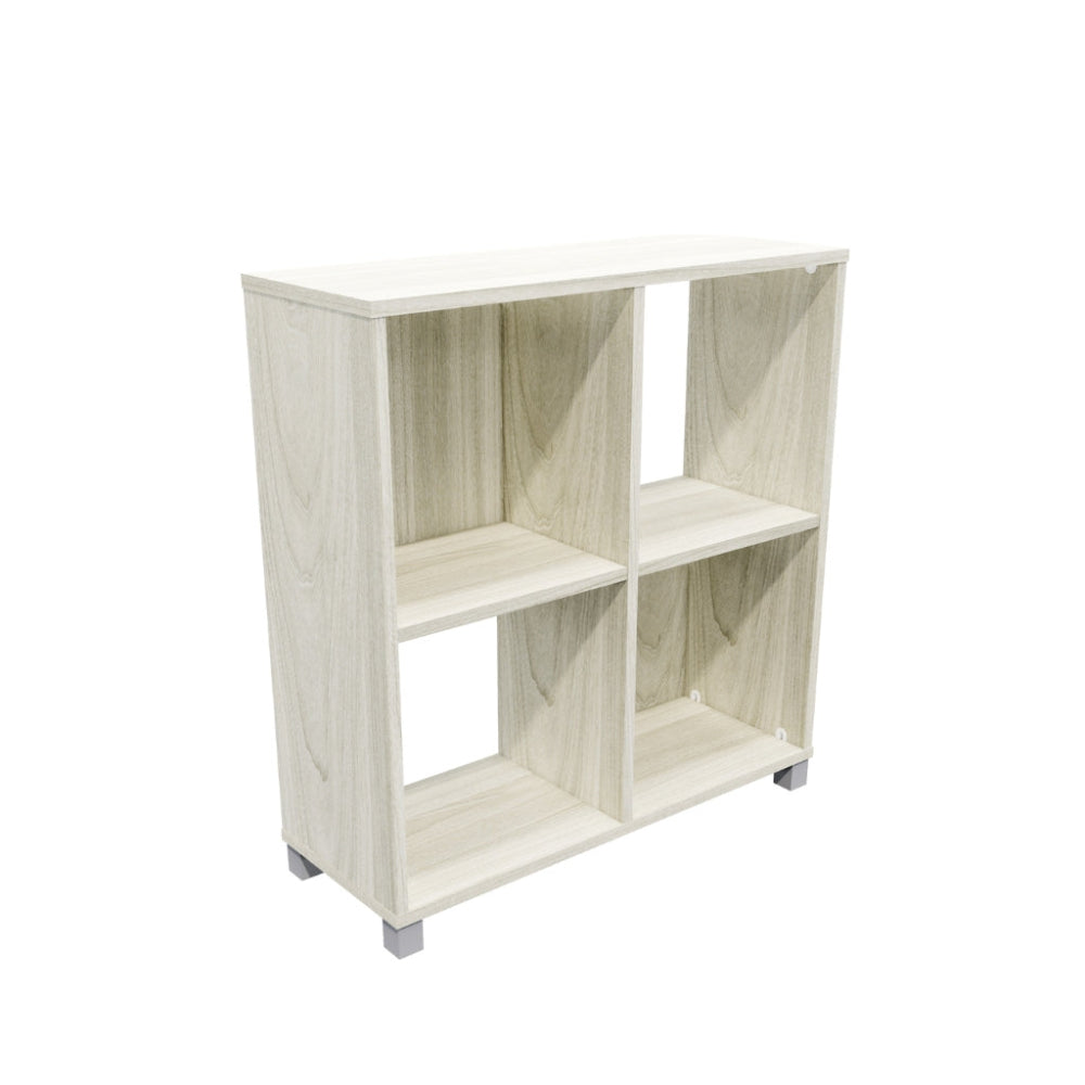 light wood storage shelves