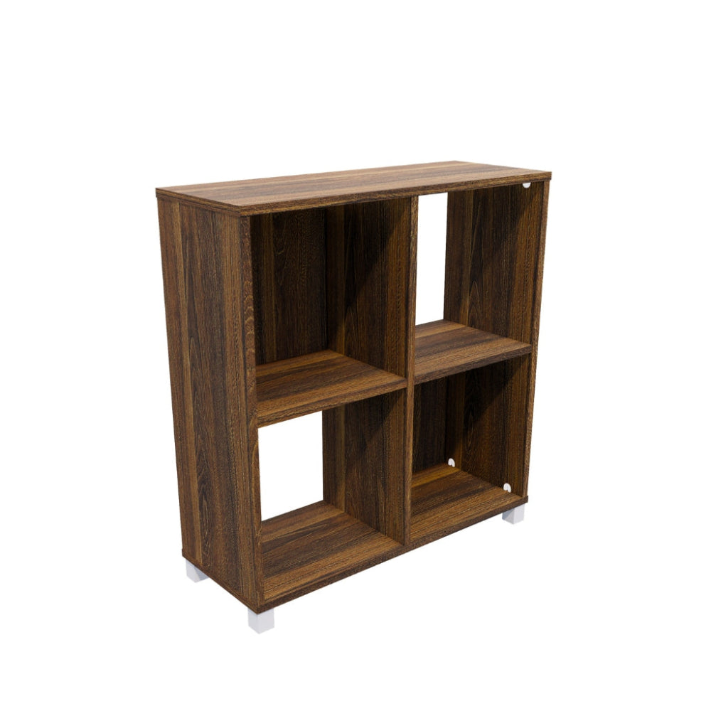 4 cubby dark oak
