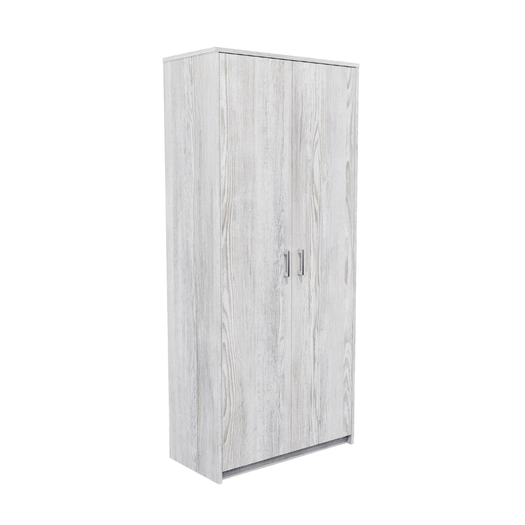 white washed storage