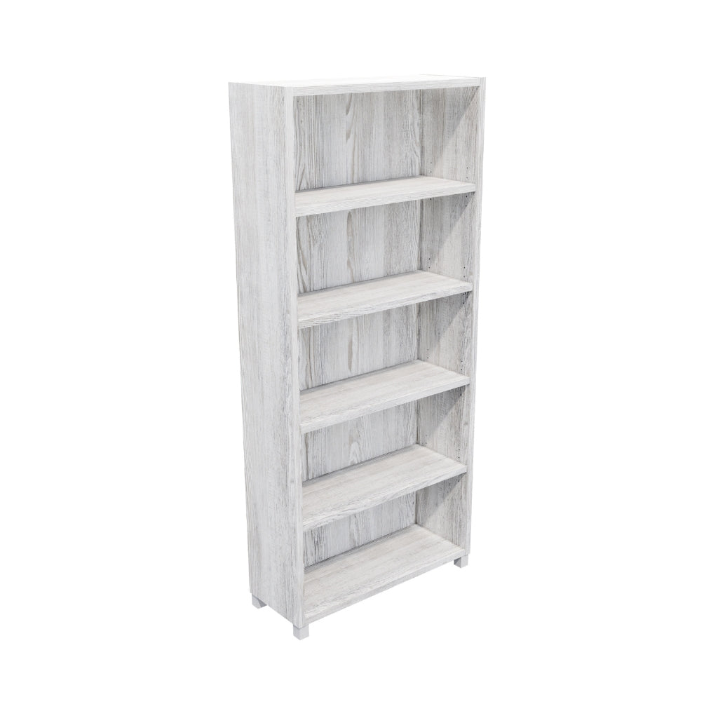 5 tier bookcase with feet