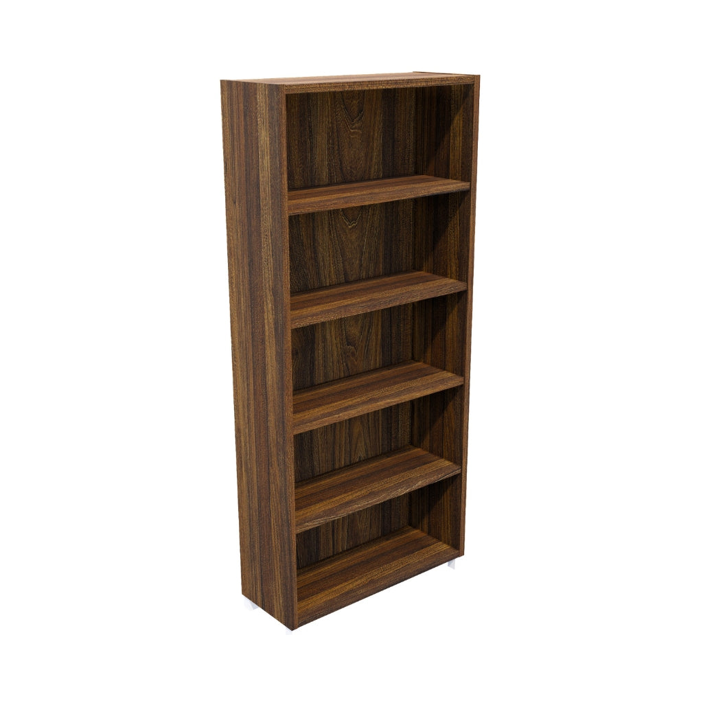 bookcase with feet