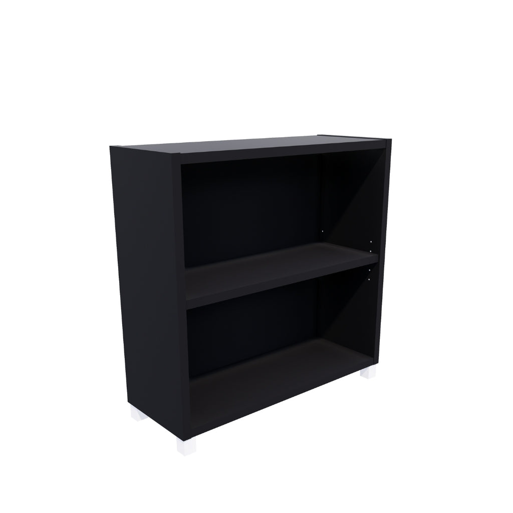 black small bookcase