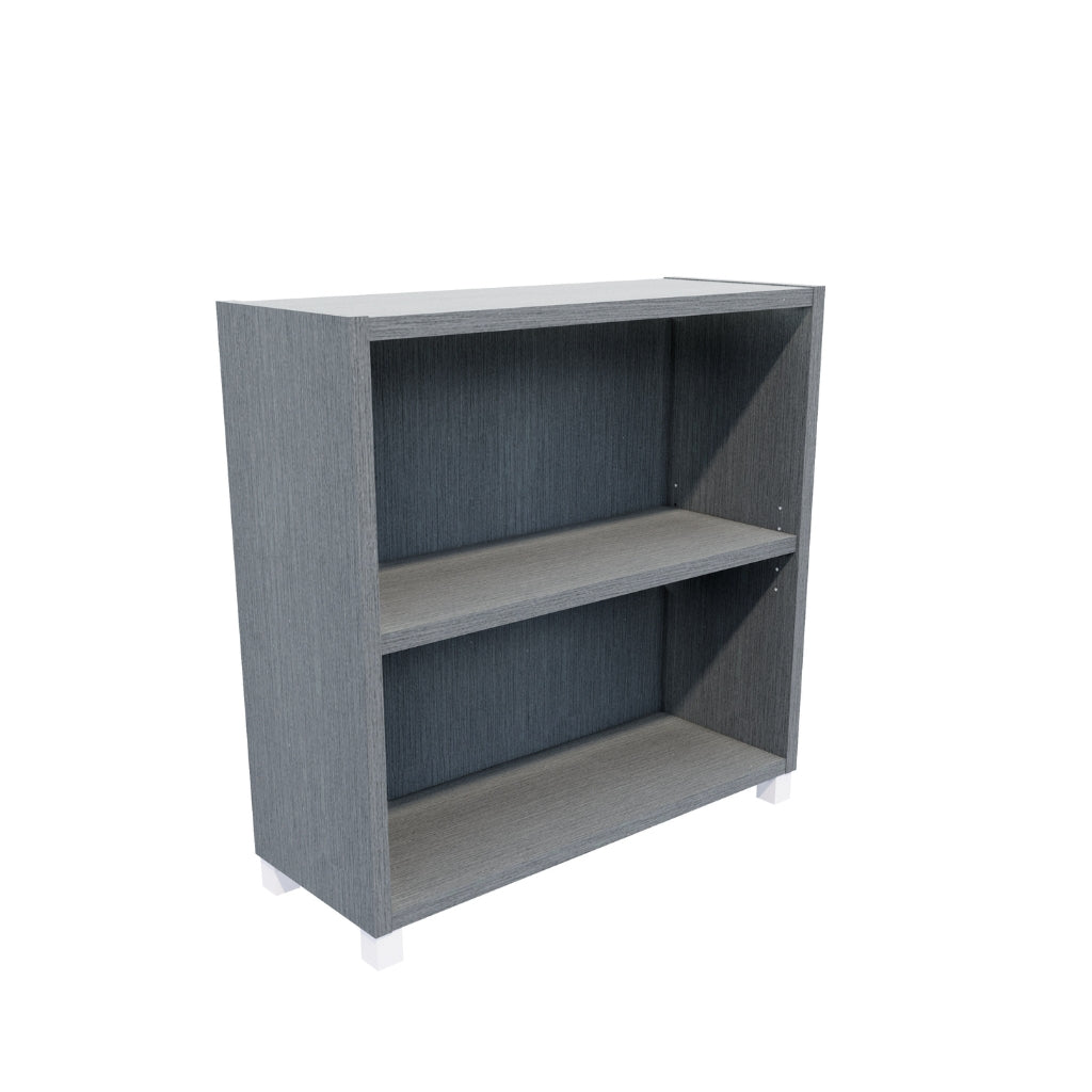 silver colour bookcase