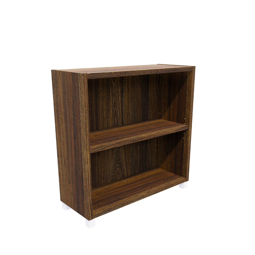 small dark oak bookcase