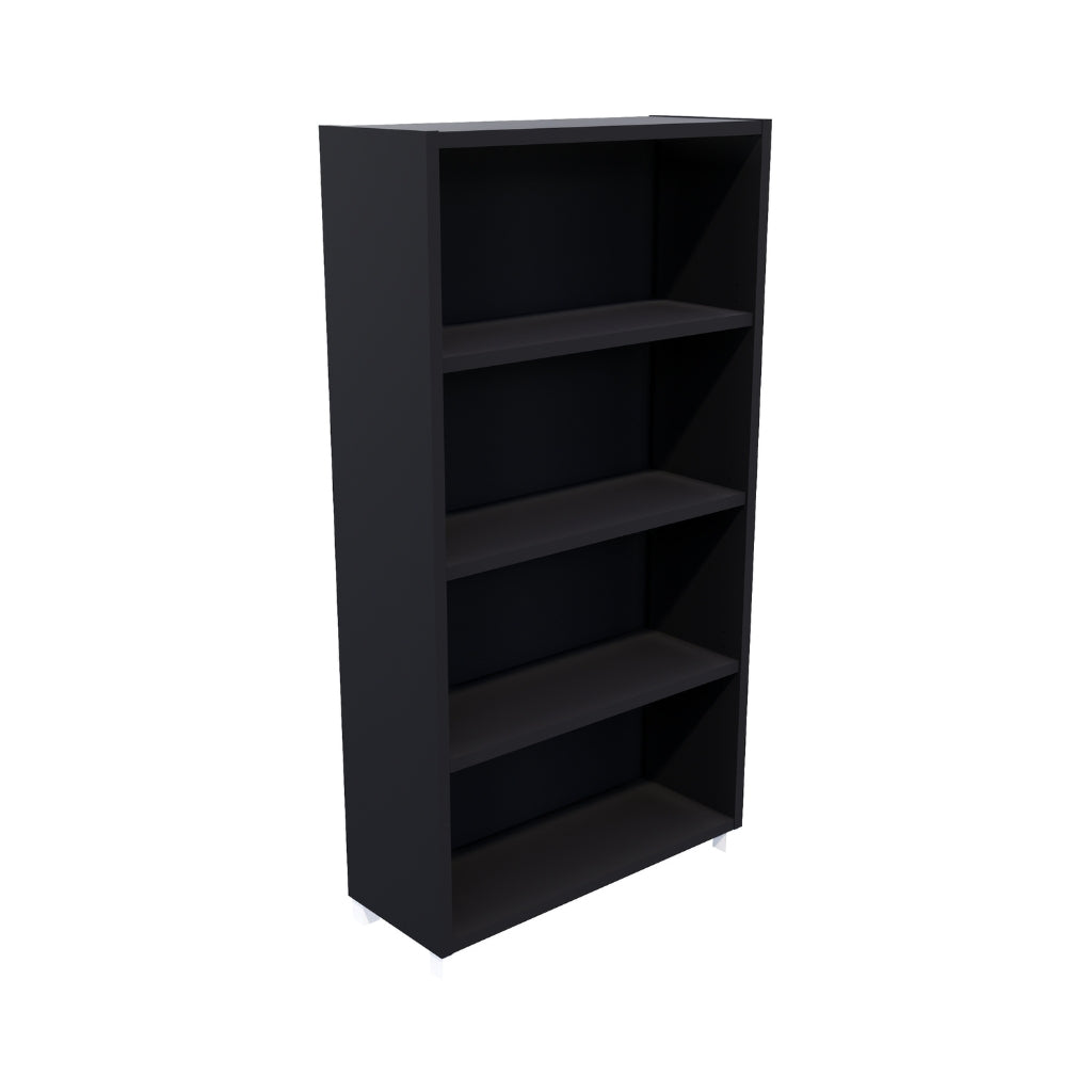 black 1500h bookcase