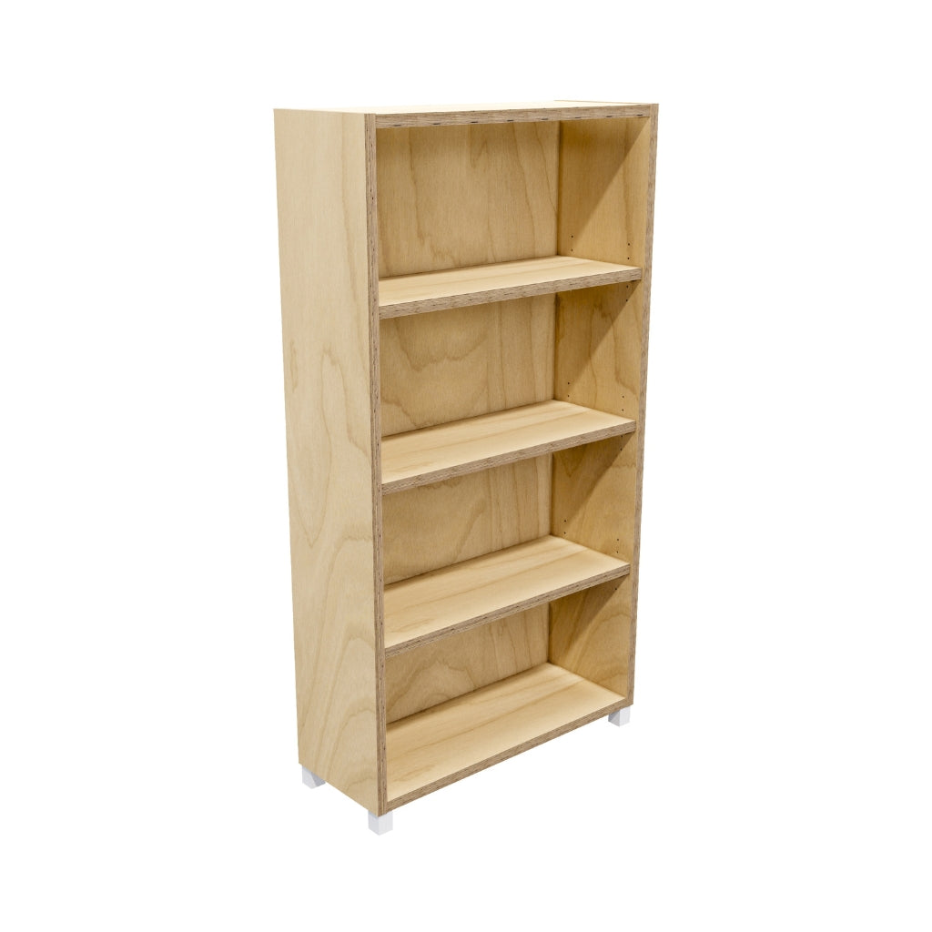 4 shelf book case