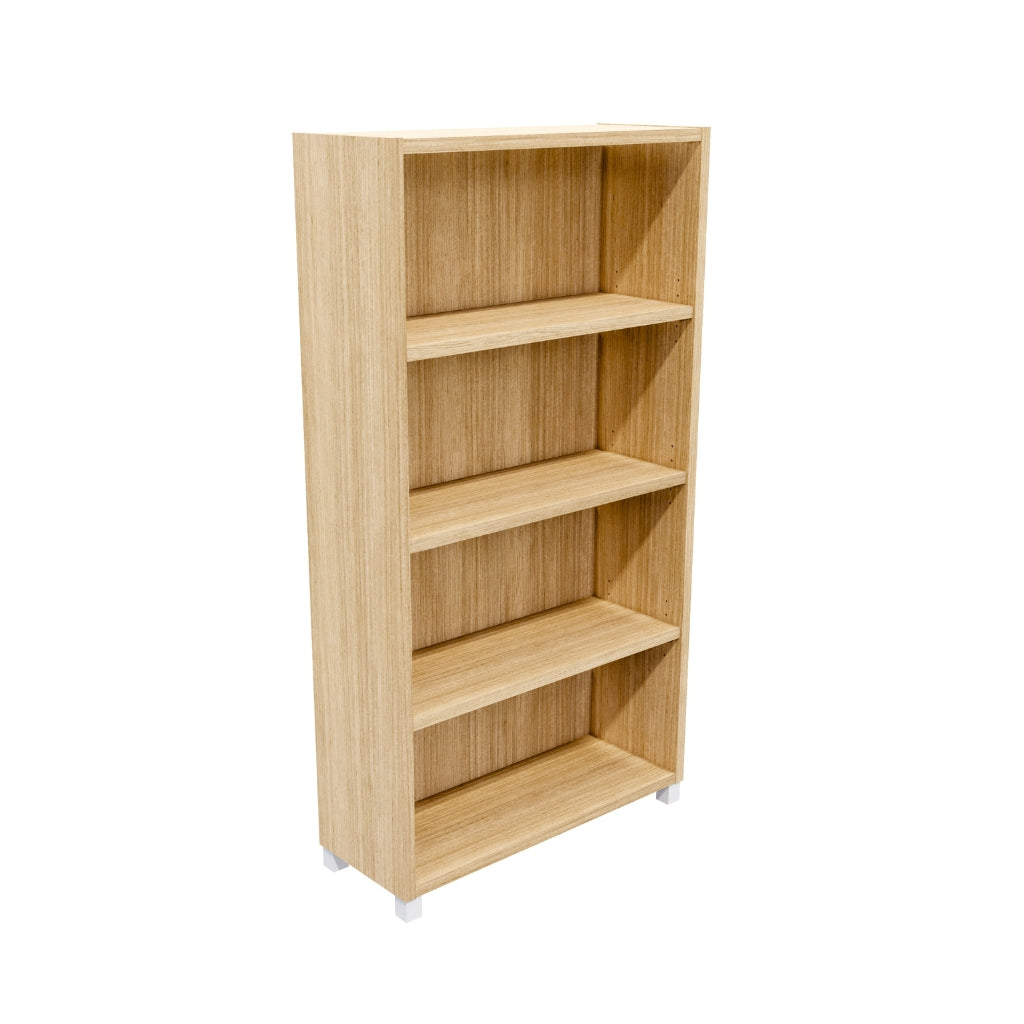 larger teak bookcase
