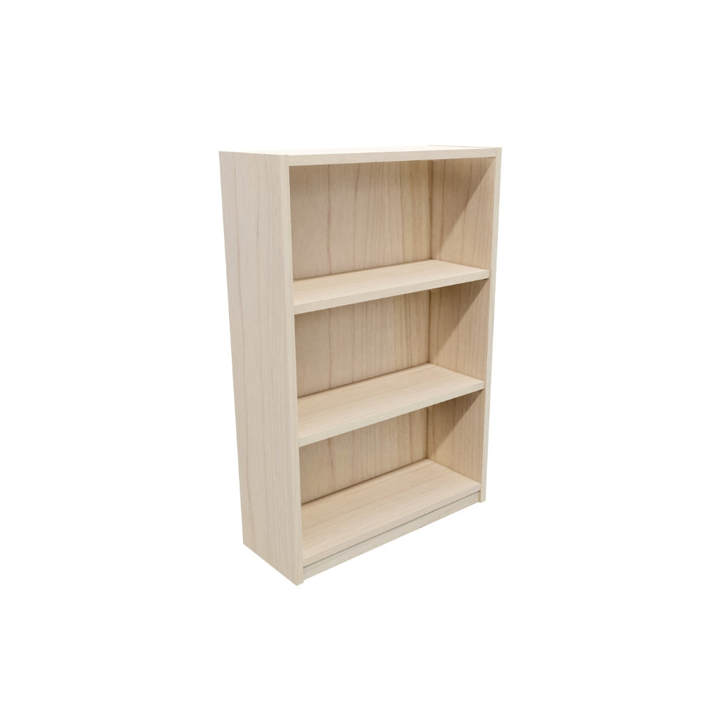 3 tier bookcase light oak
