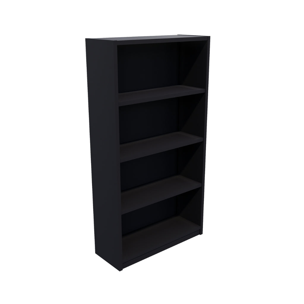 1500H black bookcase