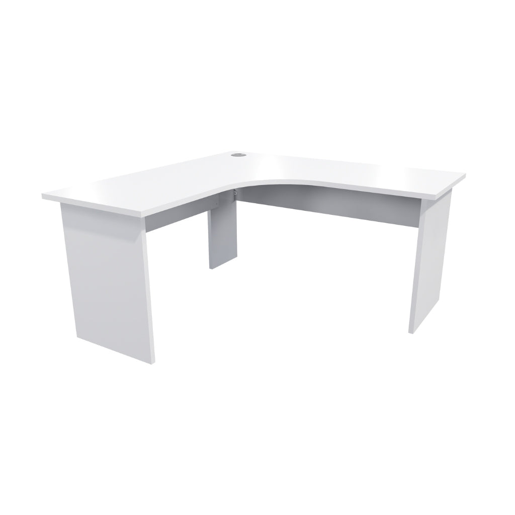 1500 white corner desk