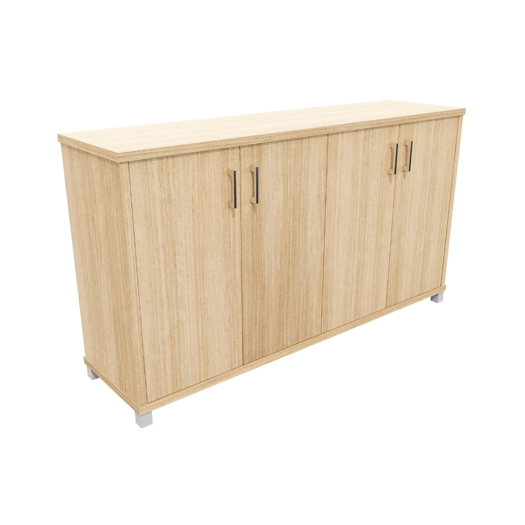 light oak credenza