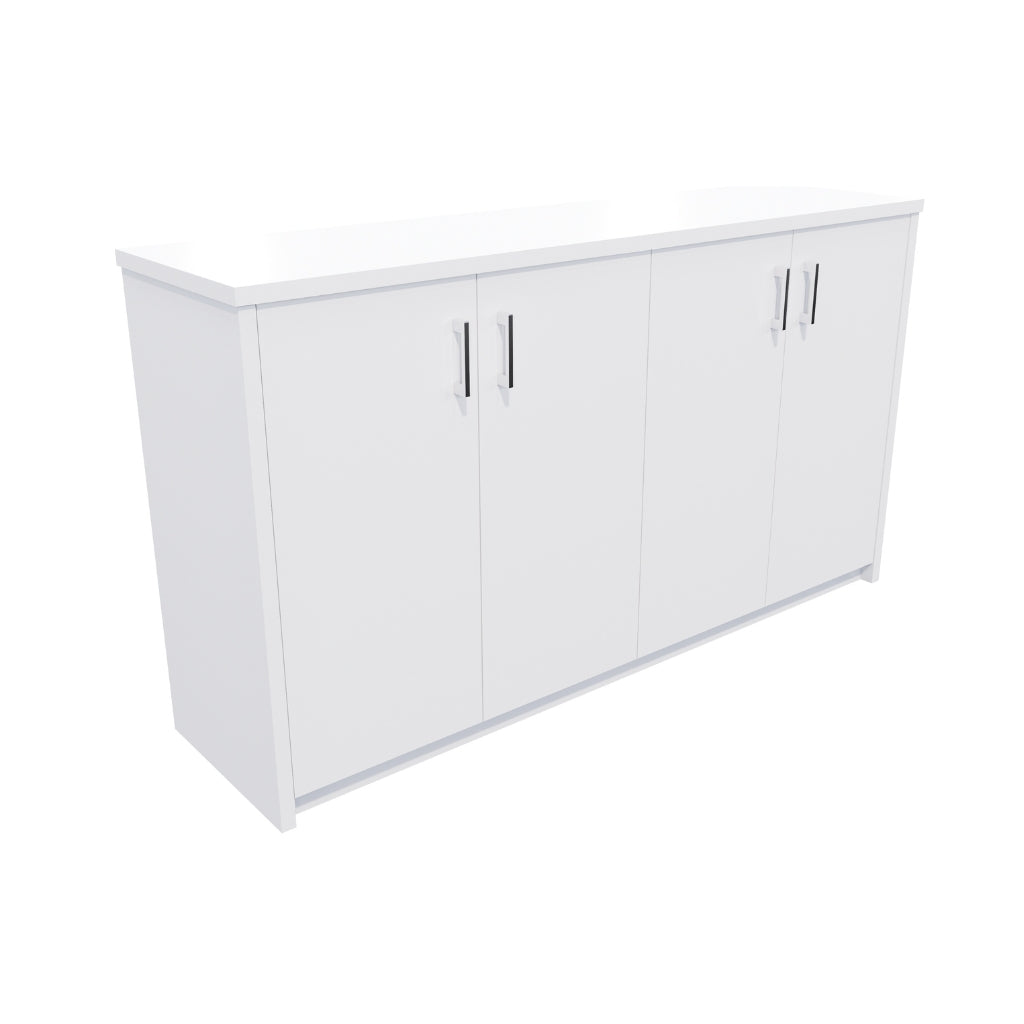 white credenza