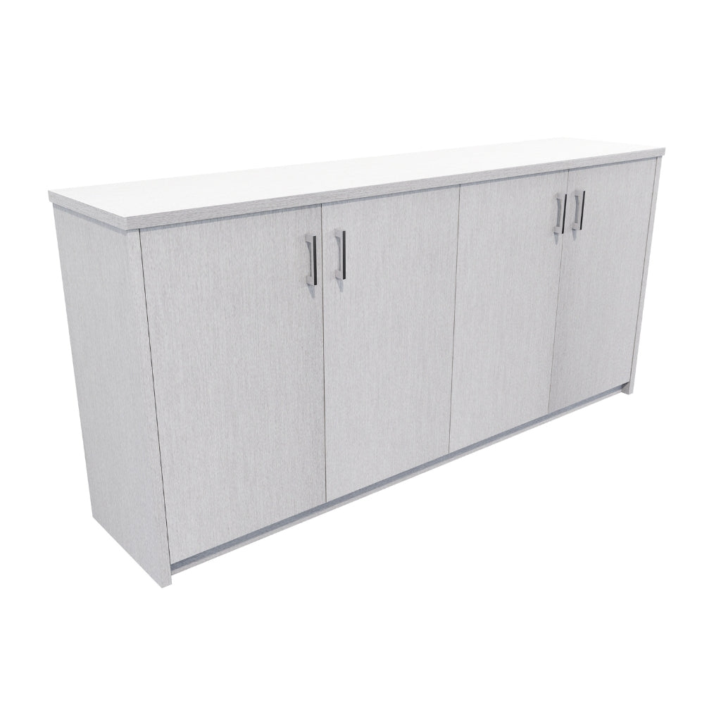 silver 1800 wide credenza