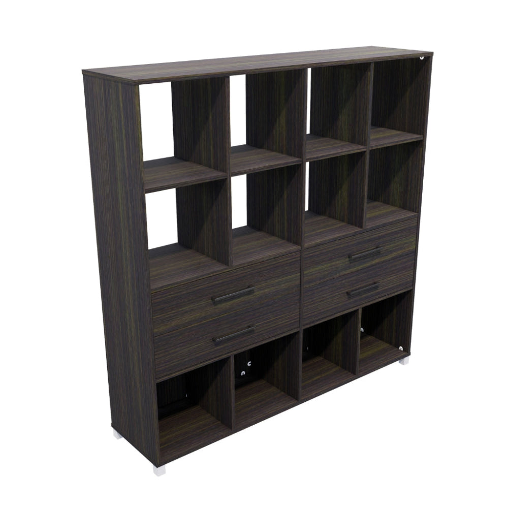 12 cubby and 4 drawer
