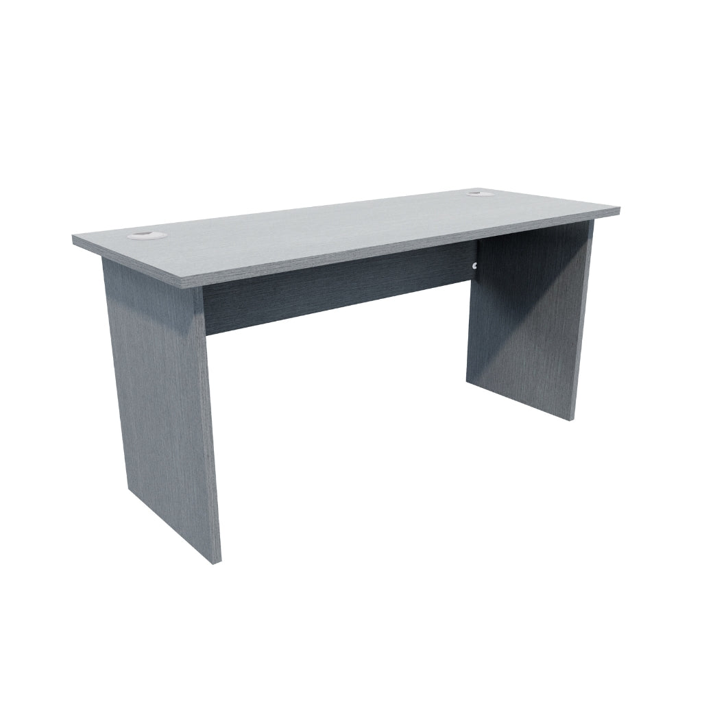silver desk