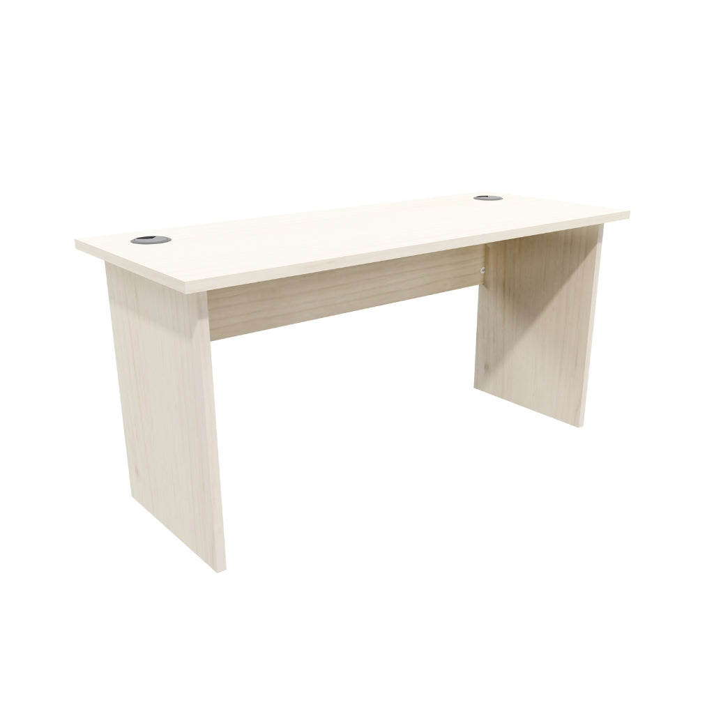 maple straight desk