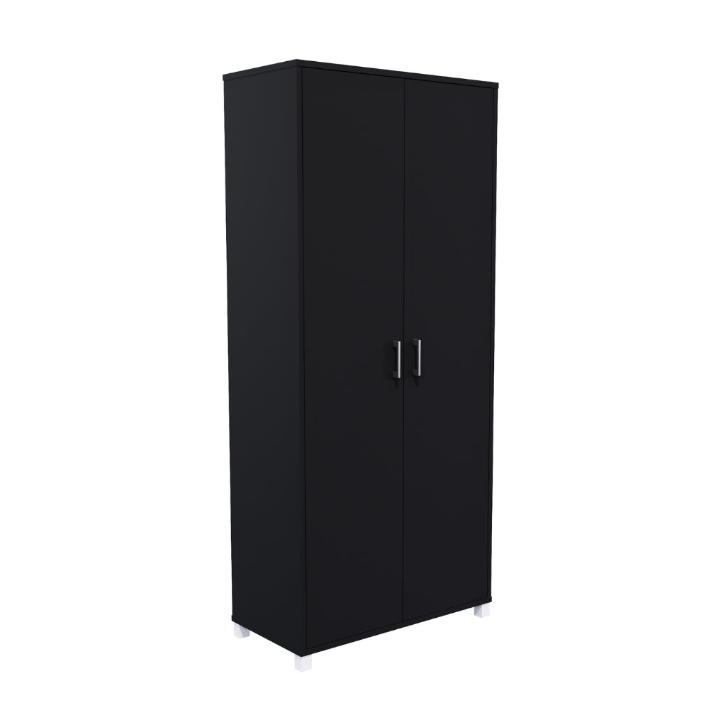 black cupboard