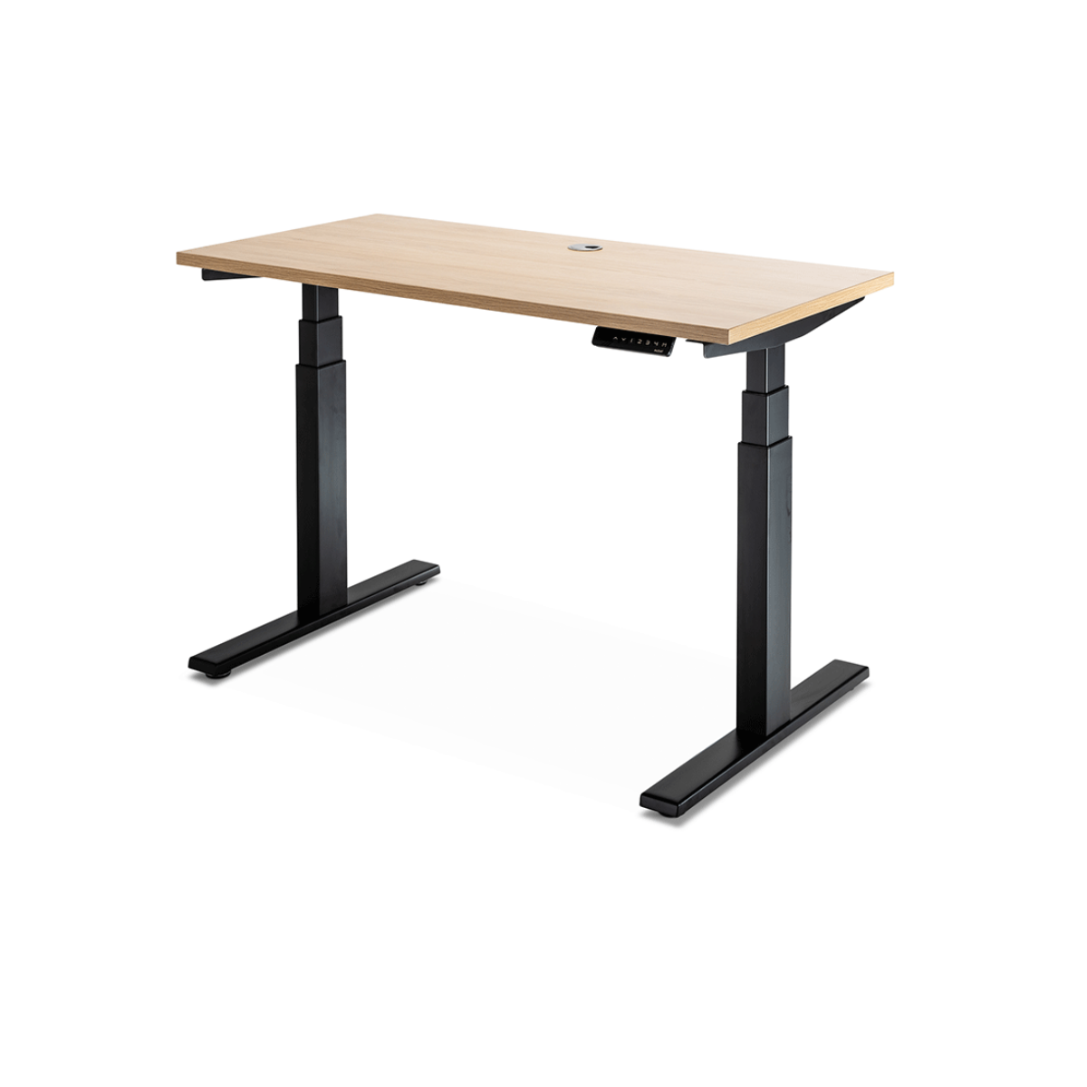 straight electric desk
