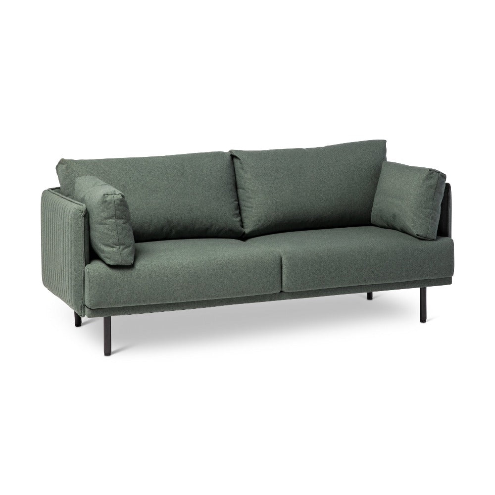 sage green 2.5 seater sofa
