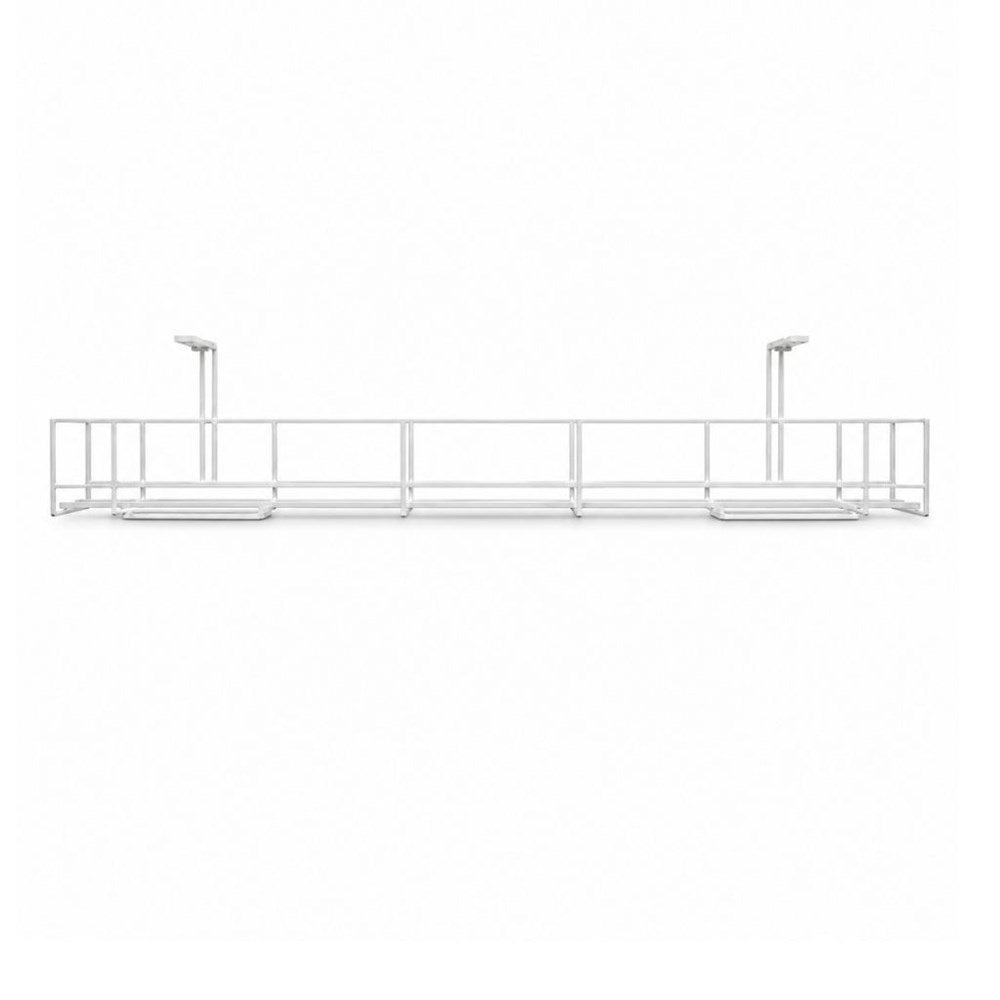 white under desk cable basket