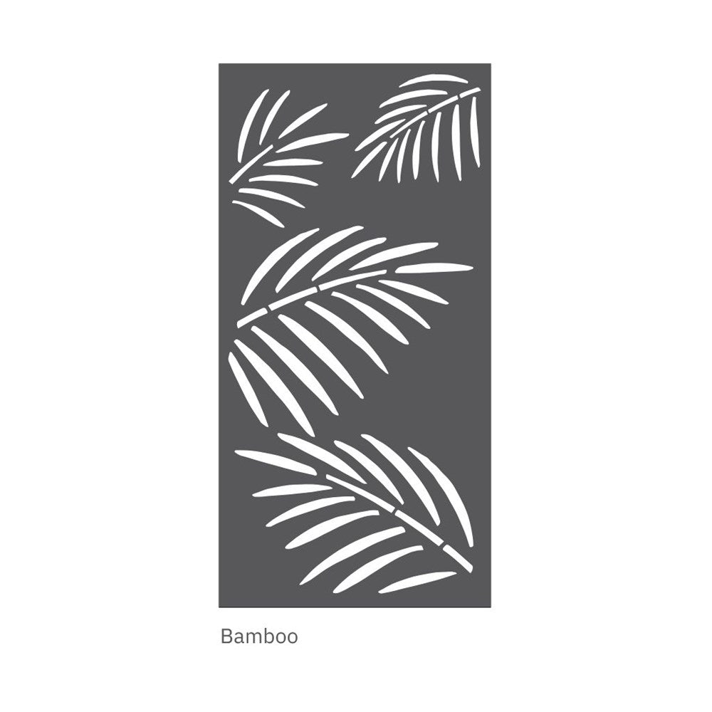 hanging acoustic screen bamboo design