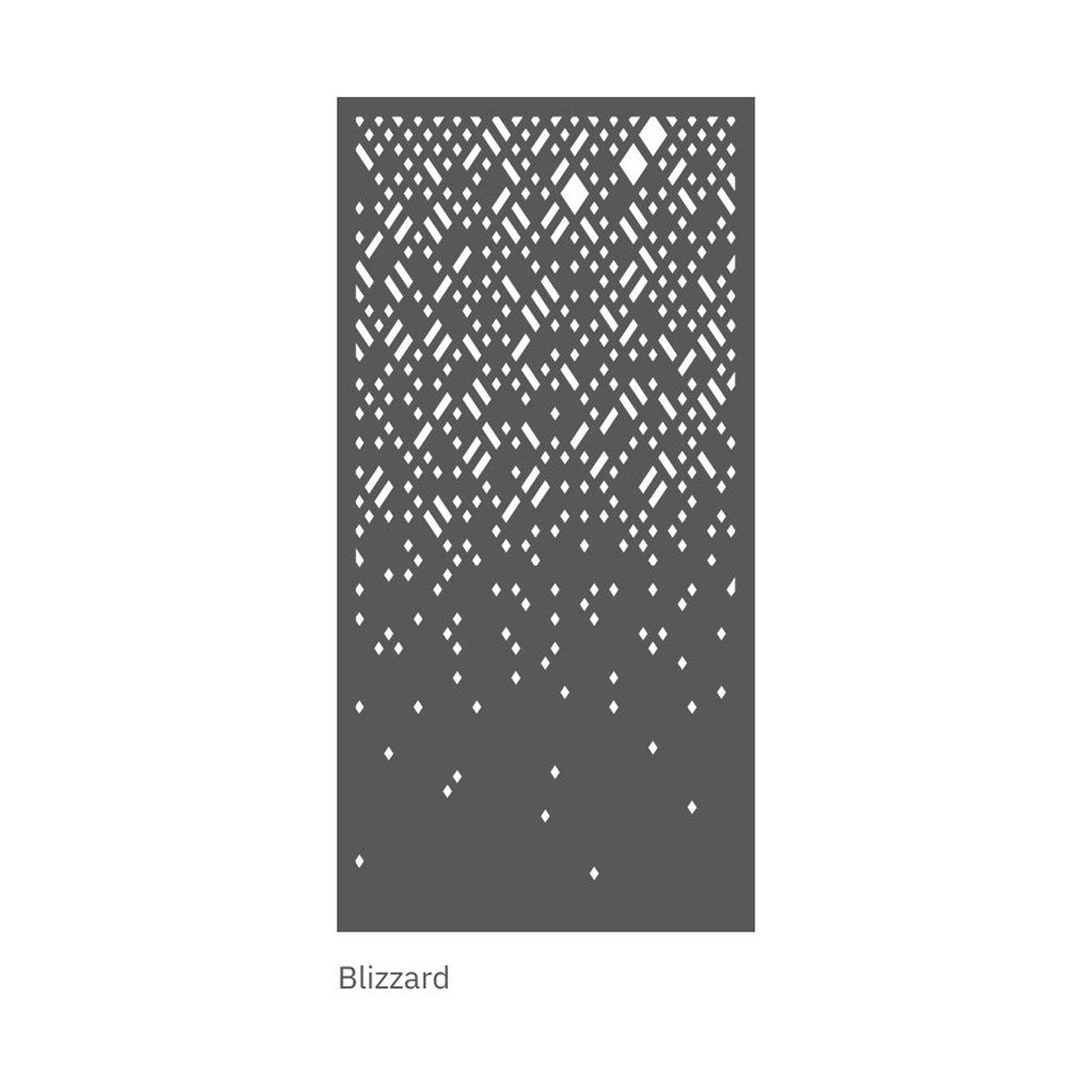 hanging acoustic screen blizzard design