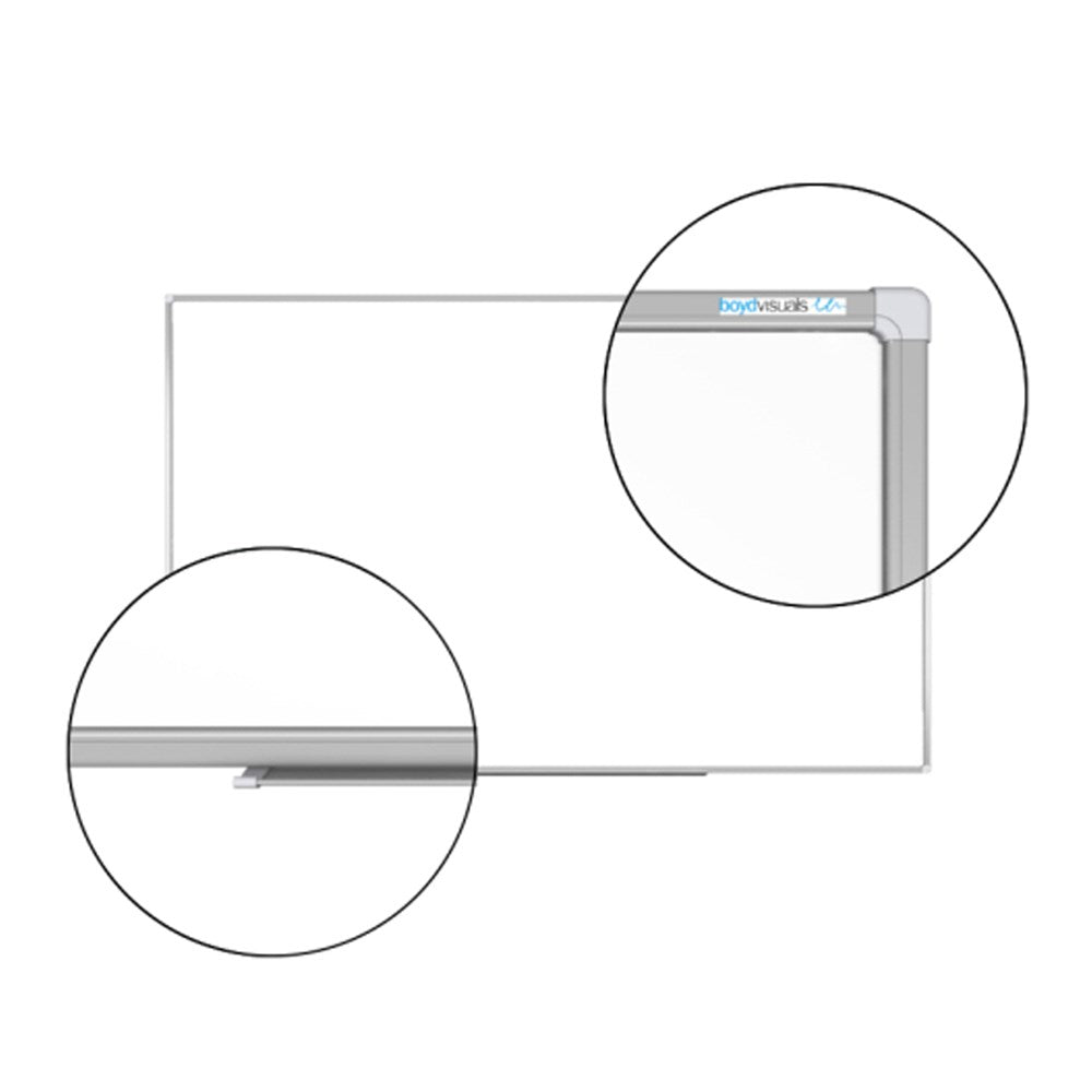 Magnetic Single-Sided Whiteboards