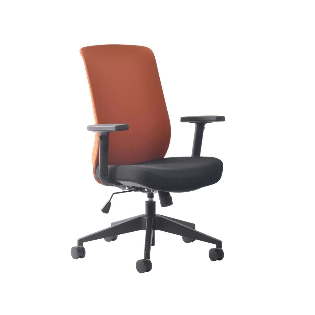 orange task chair