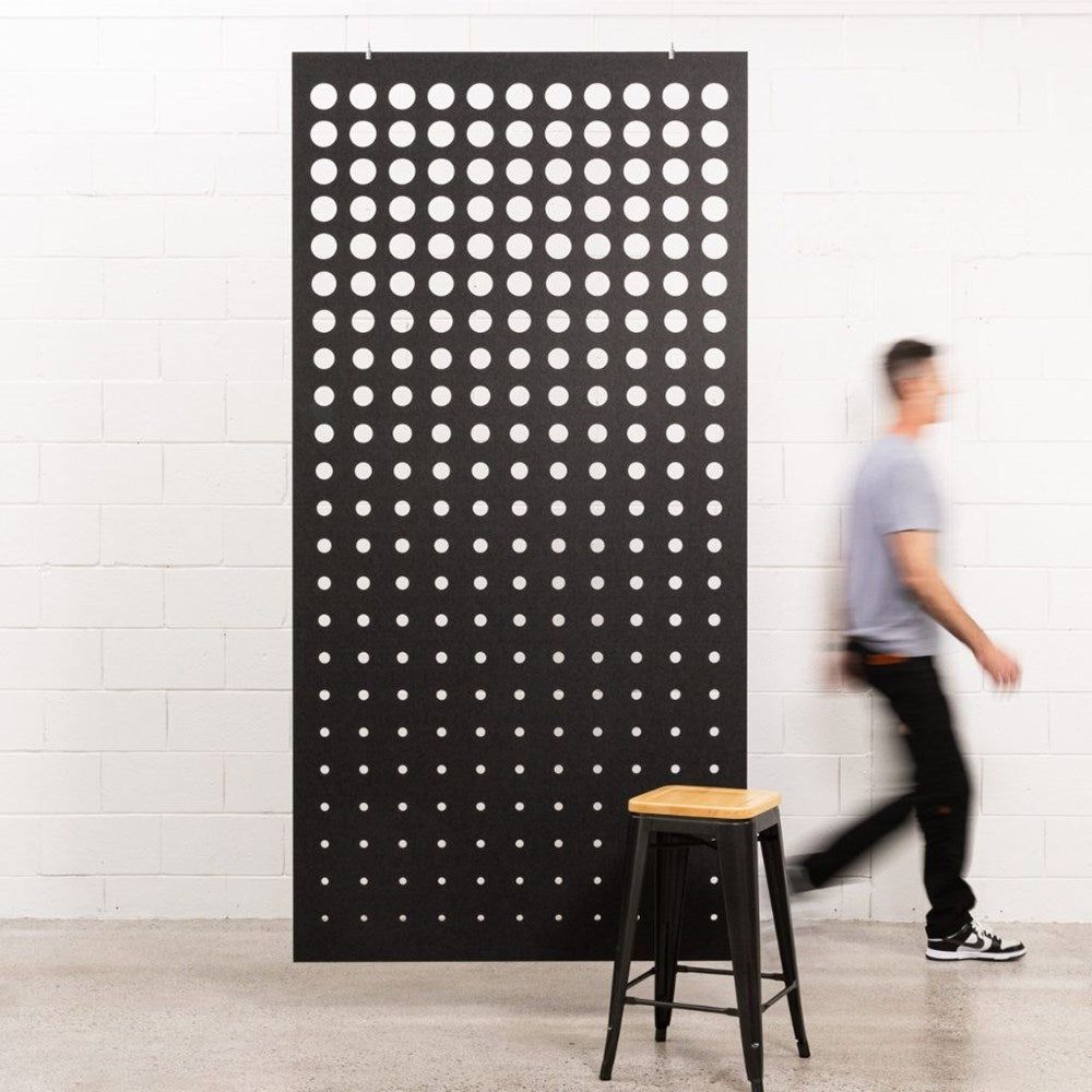 acoustic hanging privacy screen