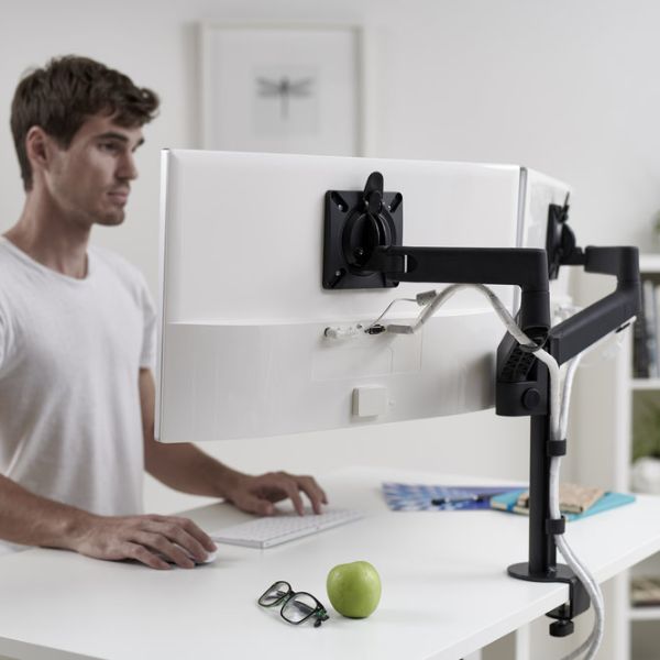 Corner desk options and layouts