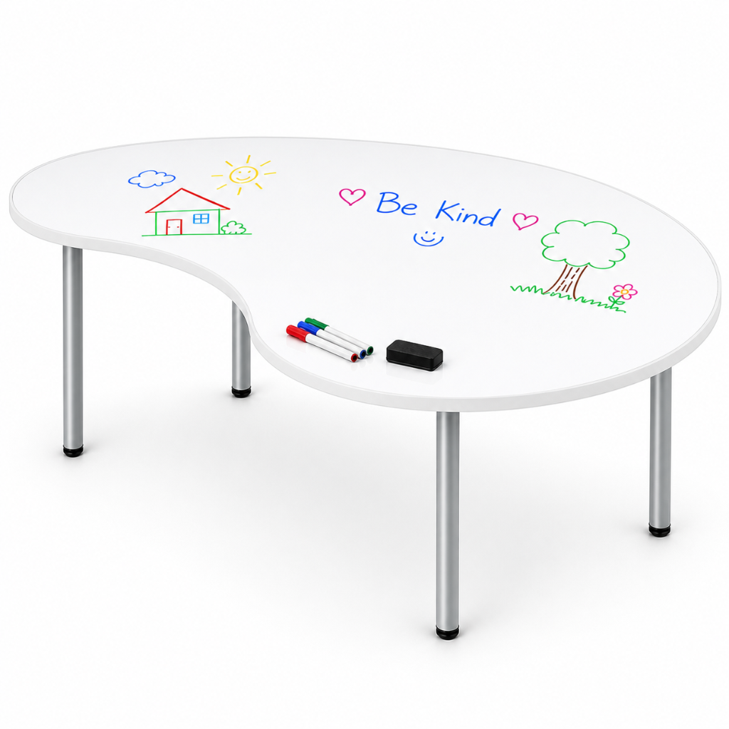 whiteboard kids table