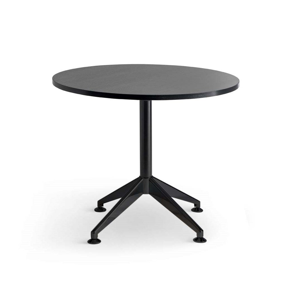 black and black meeting table