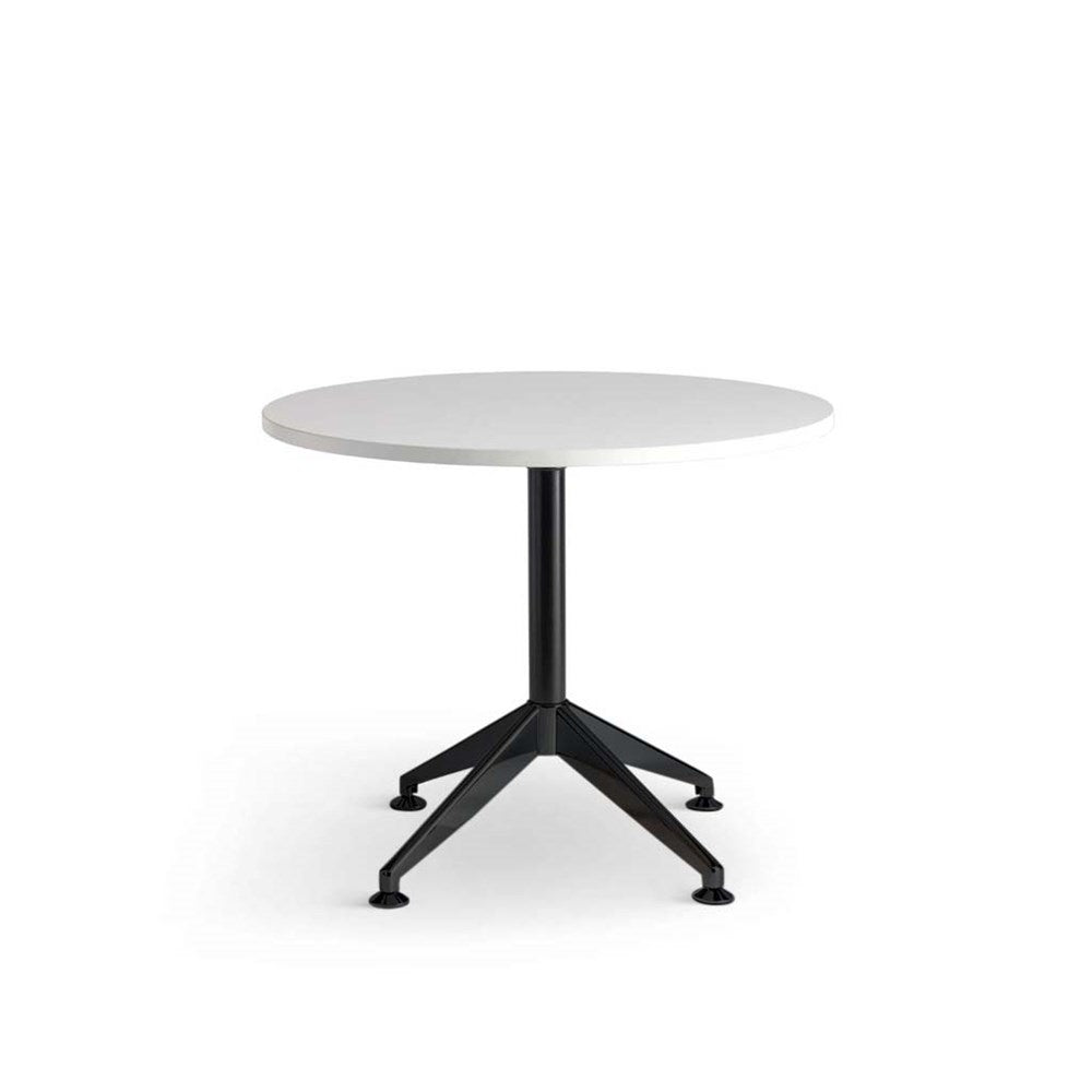 white and black meeting table