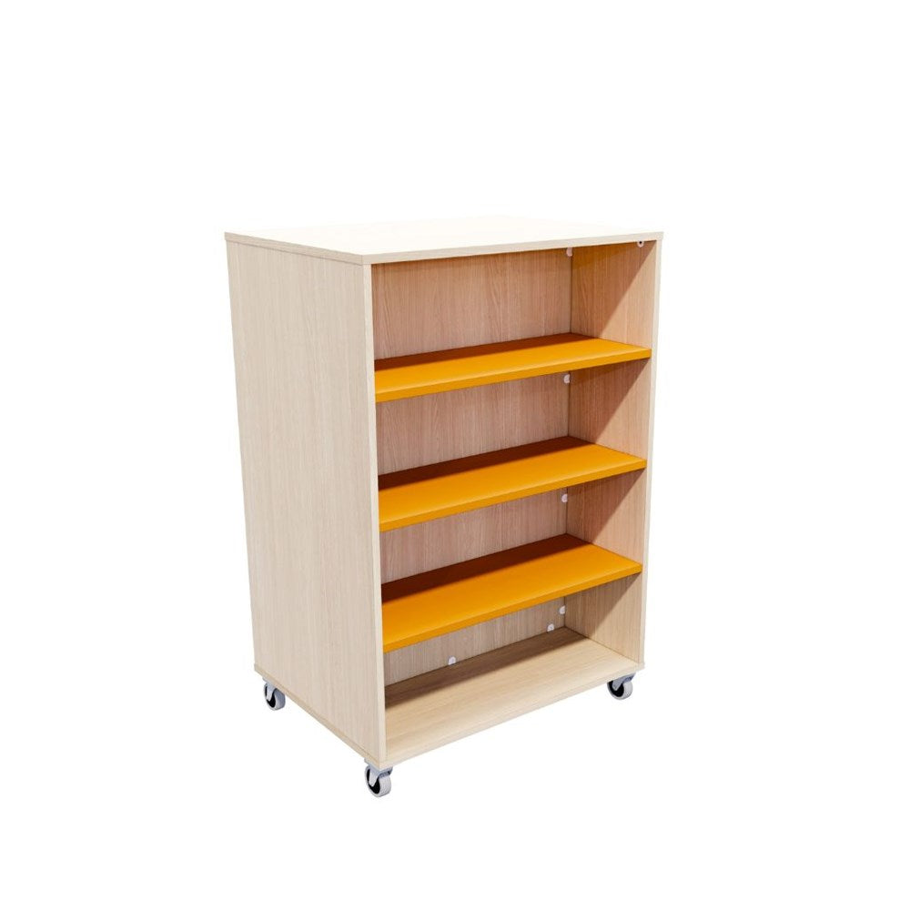 classroom bookcase orange