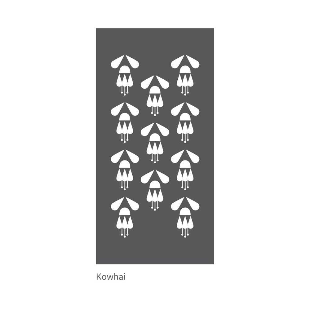 hanging acoustic screen kowhai kiwiana design