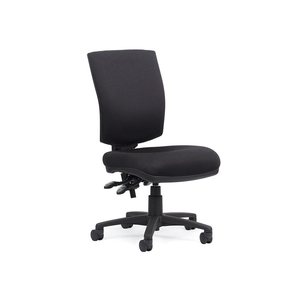 black office chair