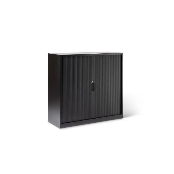 Tambour door cupboards for storage