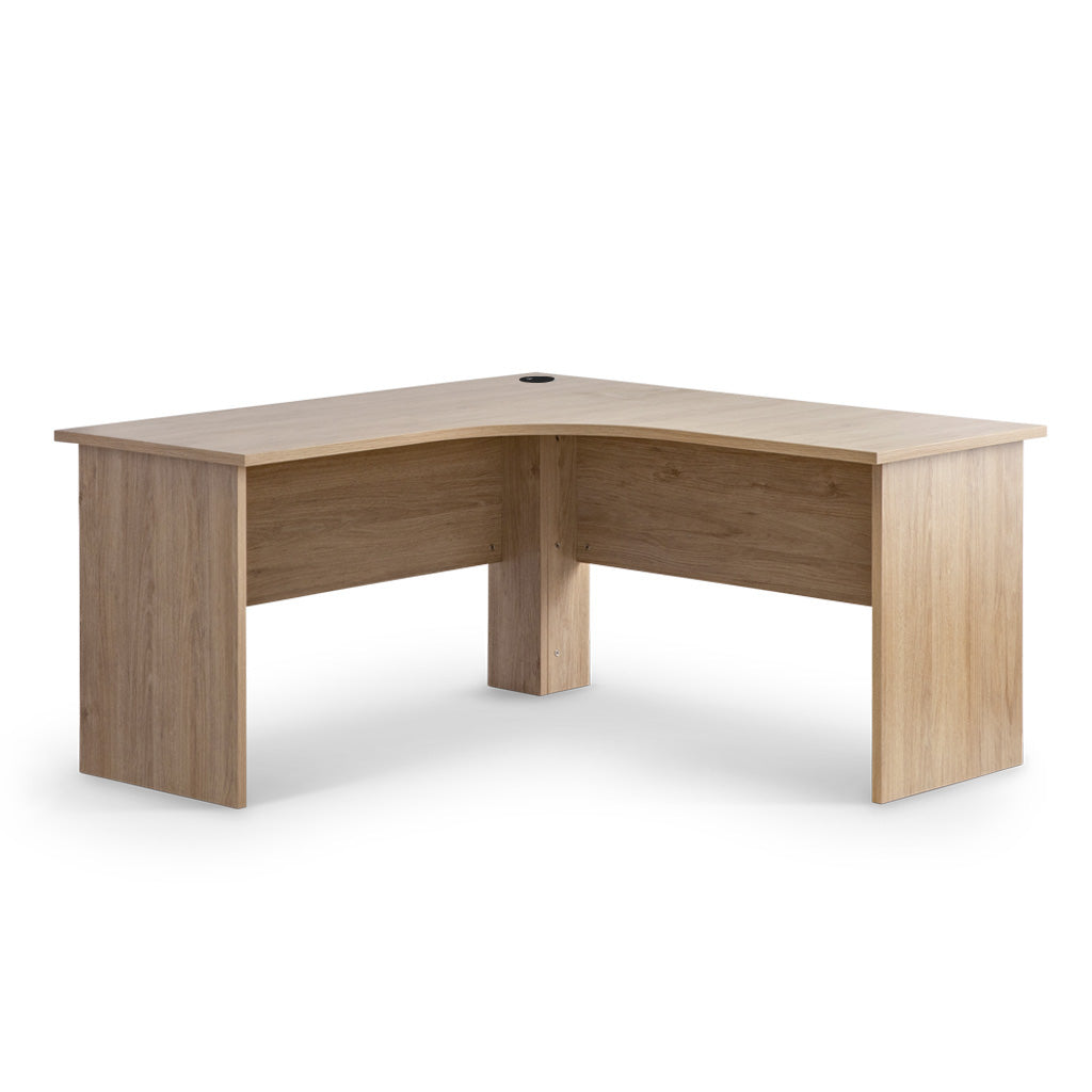 oak corner desk