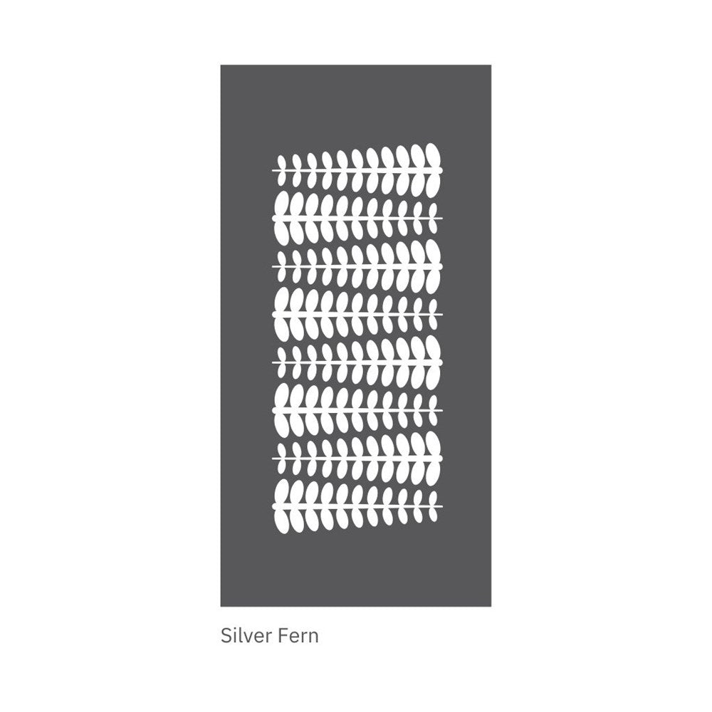 hanging acoustic screen silver fern kiwiana design