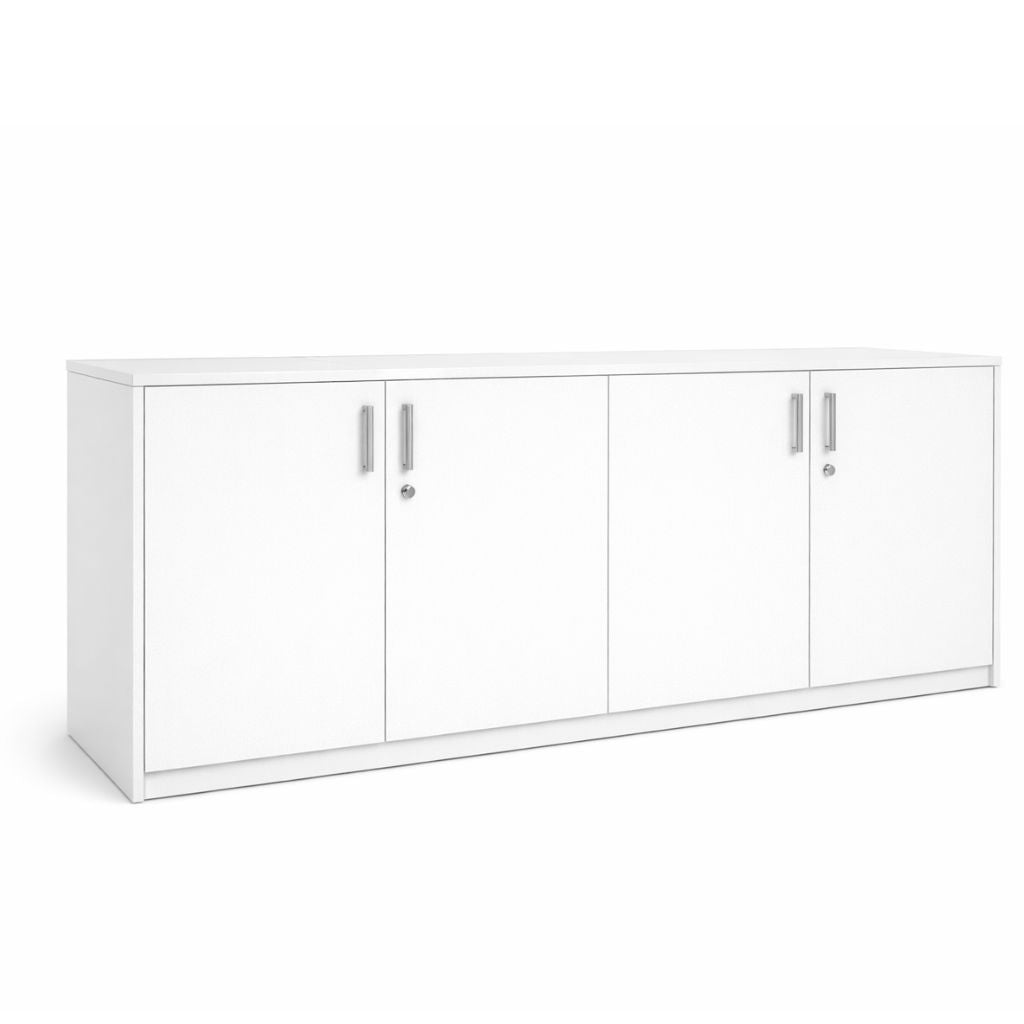 large white storage credenza cupboard