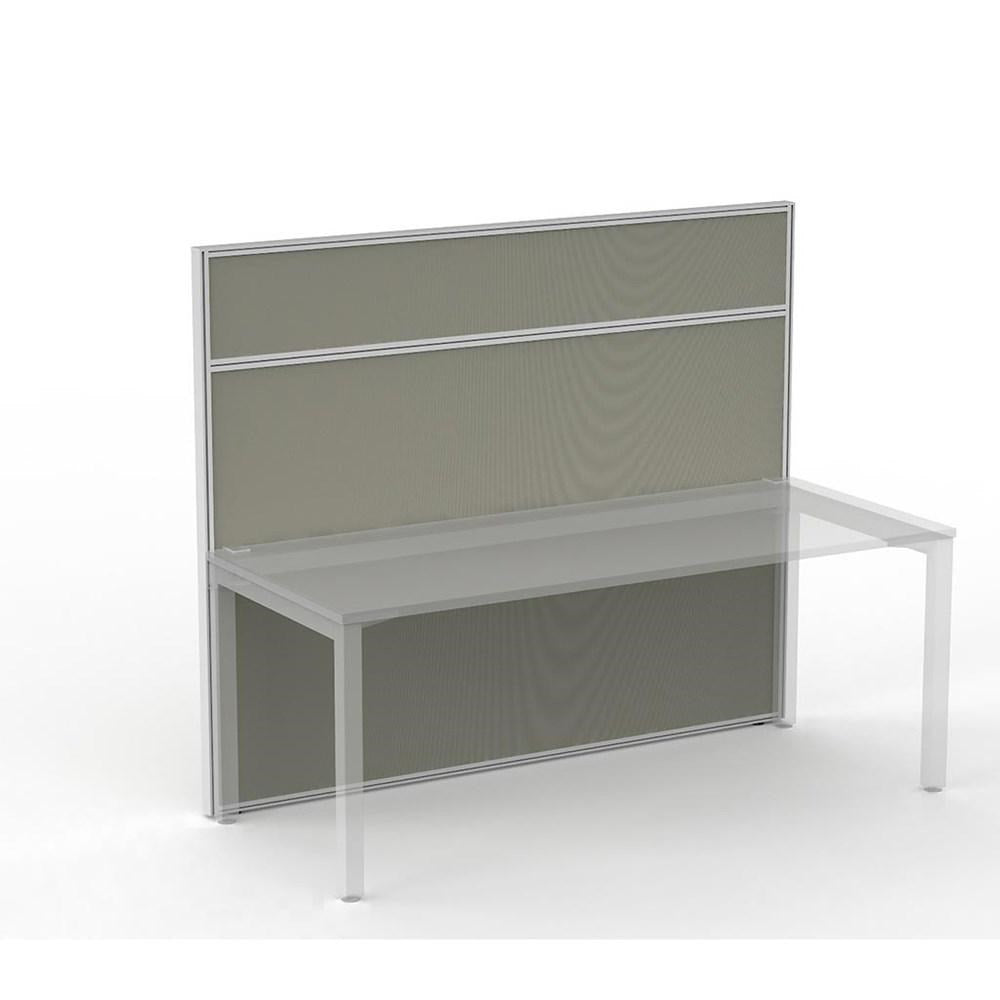 white frame privacy screen