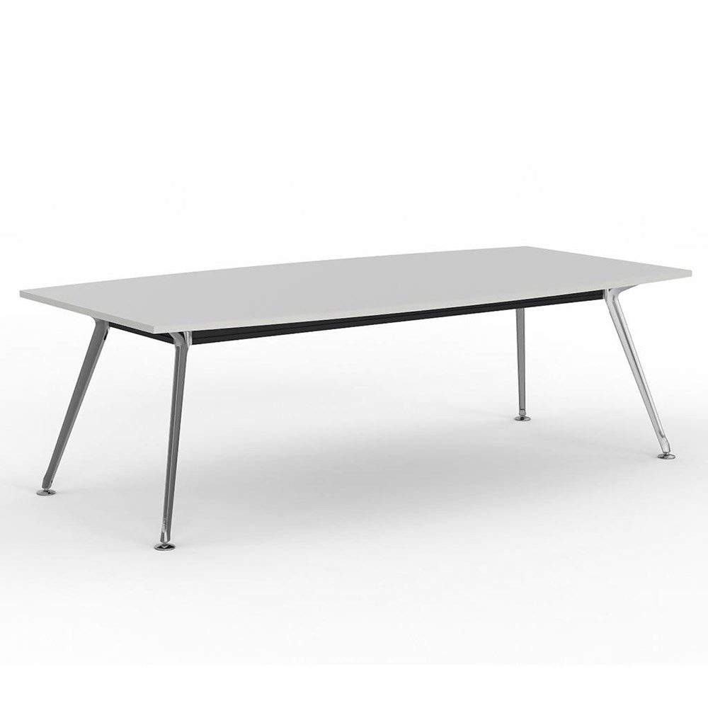 white boardroom table top