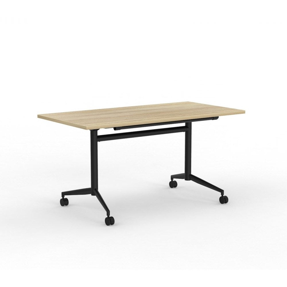 atlantic oak table with wheels
